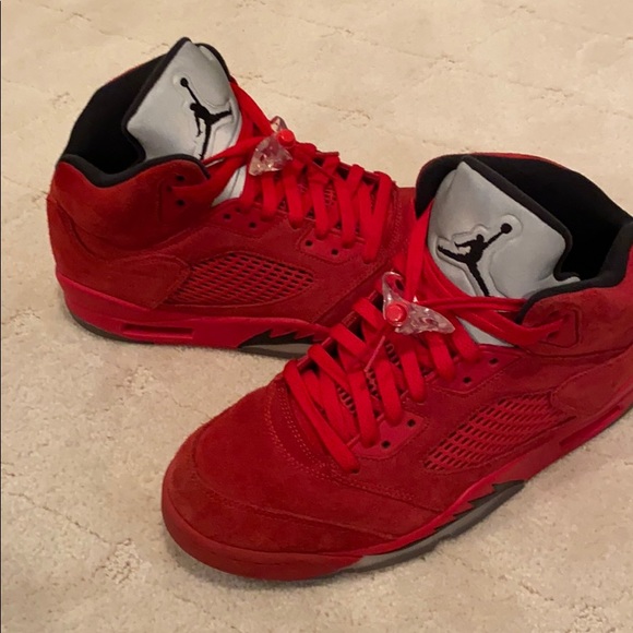 Jordan Retro 5 “Red Suede” - Picture 2 of 9